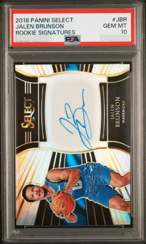 Graded sports card example 10